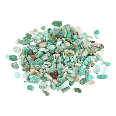 Natural Amazonite Chip Beads G-FS0001-16-1