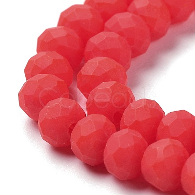 Glass Beads Strands EGLA-A034-P6mm-MD03-1