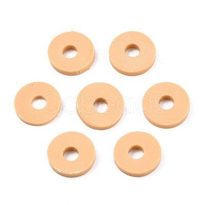 Handmade Polymer Clay Beads X-CLAY-Q251-6.0mm-54-1