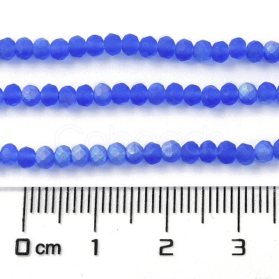 Imitation Jade Glass Beads Strands EGLA-YW0003-19A-26-1