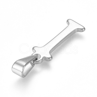 Non-Tarnish 304 Stainless Steel Pendants X-STAS-F106-95P-I-01-1