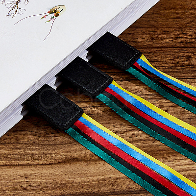 PU Leather Bookmark AJEW-WH0696-020A-1