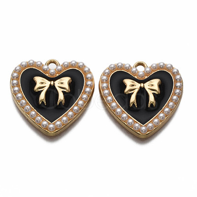 Alloy Enamel Pendants ENAM-T011-111A-NR-1