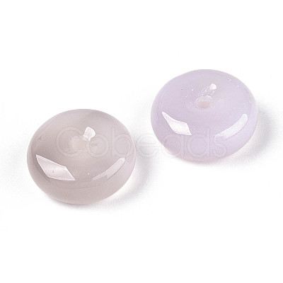 Natural White Agate Pendants G-N353-05A-02-1