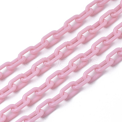 Opaque Acrylic Cable Chains SACR-N010-002H-1