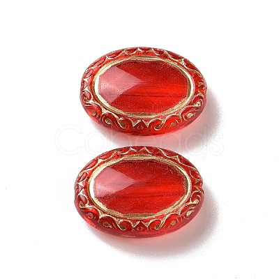 Transparent Acrylic Beads OACR-E015-15-1