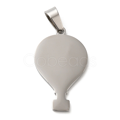 Non-Tarnish 304 Stainless Steel Pendants STAS-C079-09P-1