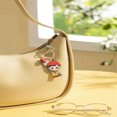 4Pcs 2 Colors 304 Stainless Steel Split Key Rings STAS-LP0001-35A-1