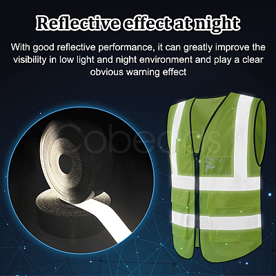 12.5M Polyester Reflective Ribbon OCOR-BC0005-13A-1