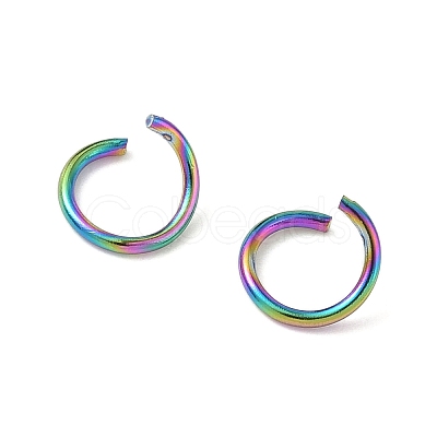 304 Stainless Steel Open Jump Rings STAS-Z150-01D-RC-1