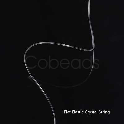 Round Japanese Elastic Crystal String EW-G008-01-0.8mm-1
