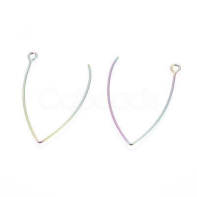 Ion Plating(IP) Stainless Steel Earring Hooks STAS-L211-11-M-1