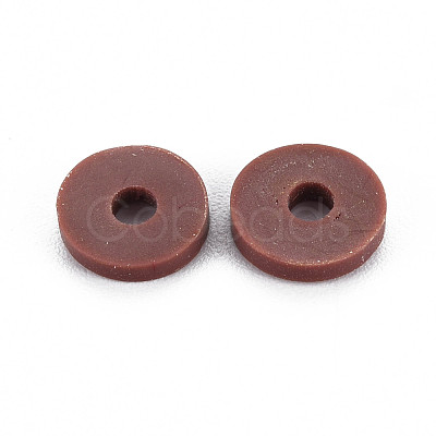 4 Colors Handmade Polymer Clay Beads CLAY-N011-032-36-1