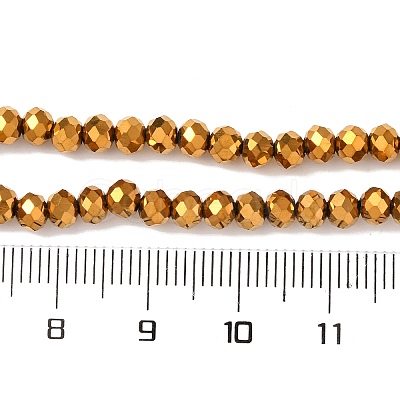 Electroplate Transparent Glass Beads Strands EGLA-A034-T4mm-UA01-1
