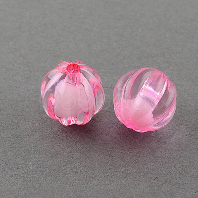 Transparent Acrylic Beads TACR-S089-18mm-M-1