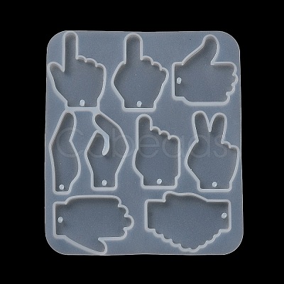 Gesture Pendant DIY Silicone Mold SIMO-C012-02-1