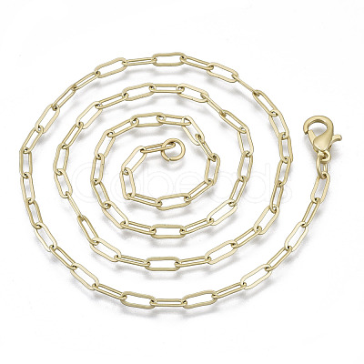 Brass Paperclip Chains MAK-S072-10B-MG-1