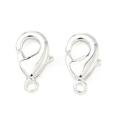 Brass Lobster Claw Clasps KK-H532-17A-S-1