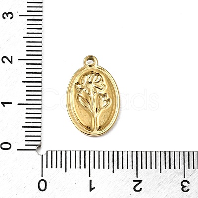 304 Stainless Steel Charms STAS-A128-08G-08-1