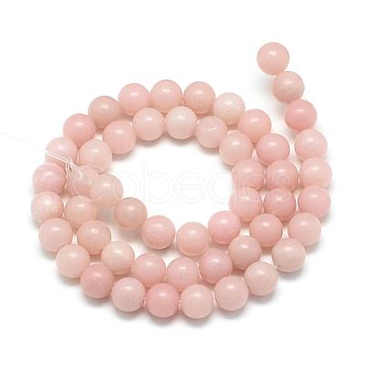 Natural Pink Opal Beads Strands G-S150-21-6mm-1