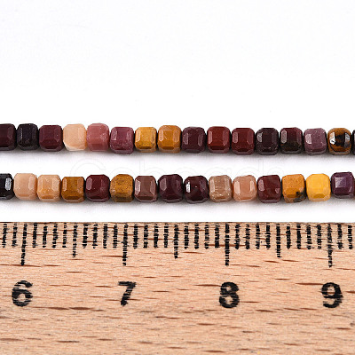 Natural Mookaite Beads Strands G-T141-69-1