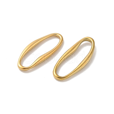 304 Stainless Steel Oval Linking Rings STAS-L300-010B-G-1