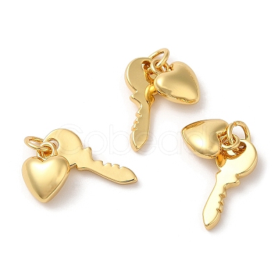 Eco-Friendly Brass Pendants LS-KK-M246-20G-1