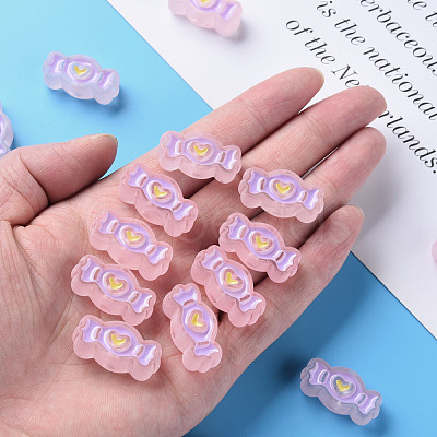 Transparent Acrylic Beads MACR-S374-05B-06-1