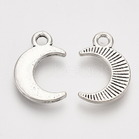 Tibetan Style Alloy Pendants TIBE-S318-018AS-RS-1