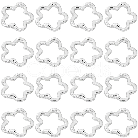 70Pcs Long-Lasting Plated Alloy Bead Frame FIND-SC0012-16-1