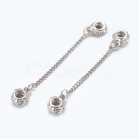 Alloy European Beads BSACH264-1