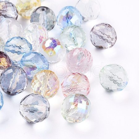 Electroplated Czech Glass Beads GLAA-I045-13A-1