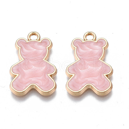 Alloy Enamel Pendants PALLOY-N170-018B-NR-1