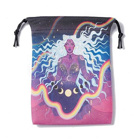 Velvet Jewelry Drawstring Pouches TP-C004-01E-1