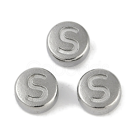 Anti-Tarnish 304 Stainless Steel Beads STAS-L082-019S-P-1