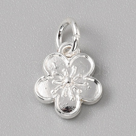 Brass Charms FIND-WH0159-63S-14-1