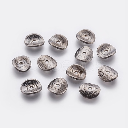 Tibetan Style Wavy Spacer Beads LS-TIBEP-A11067-B-LF-1