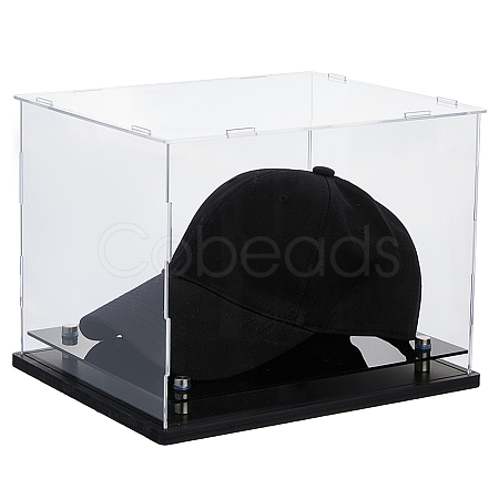 Rectangle Transparent Acrylic Toys Action Figures Display Boxes ODIS-WH0038-220A-1