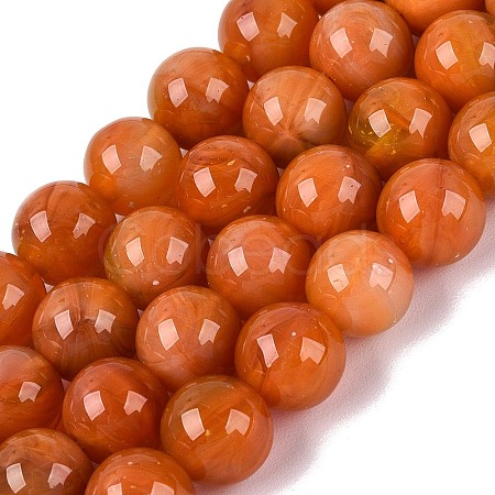 Imitation Lamowork Glass Beads Strands GLAA-Q106-07A-04-1