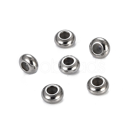 304 Stainless Steel Beads STAS-S103-18B-P-1