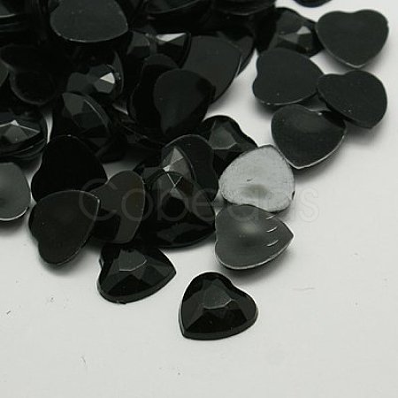 Imitation Taiwan Acrylic Rhinestone Cabochons GACR-A025-12x12mm-18-1