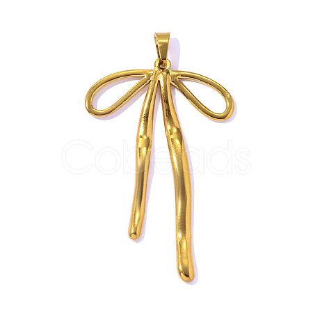 304 Stainless Steel Pendants STAS-OY016-18G-1