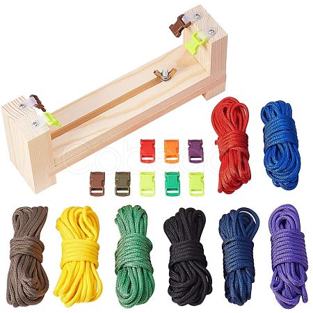Rock Climbing Rope Knitted Tool Sets DIY-PH0008-01-1