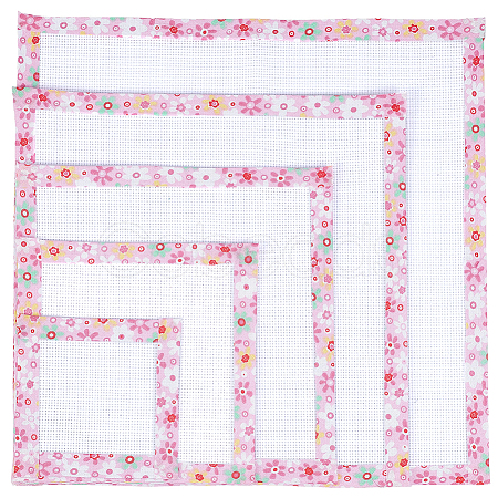 Cotton Cross Stitch Fabric AJEW-BC00035-1