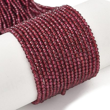 Natural Garnet Beads Strands G-RM241221-A3-1