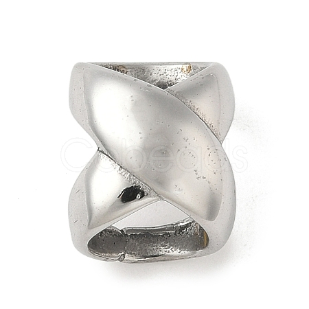 304 Stainless Steel Slide Charms STAS-Z147-08P-06-1
