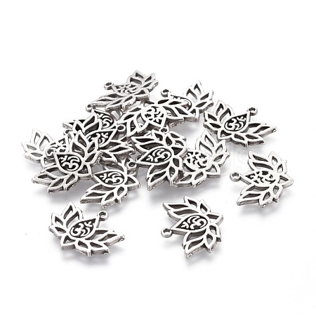 Tibetan Style Alloy Pendants X-TIBE-S301-008TAS-NR-1