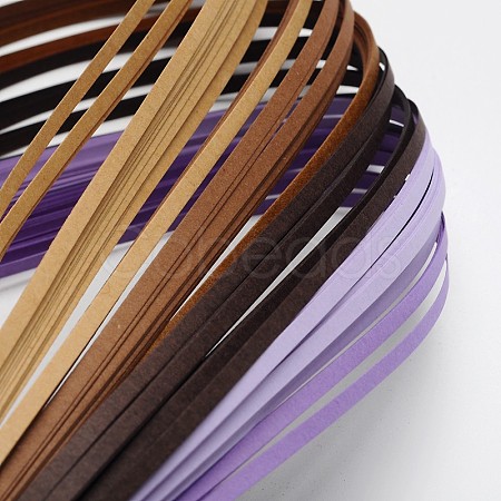 6 Colors Quilling Paper Strips DIY-J001-3mm-A06-1