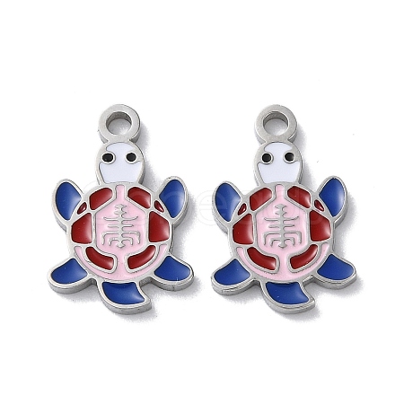 304 Stainless Steel Pendants LS-STAS-C083-07P-02-1
