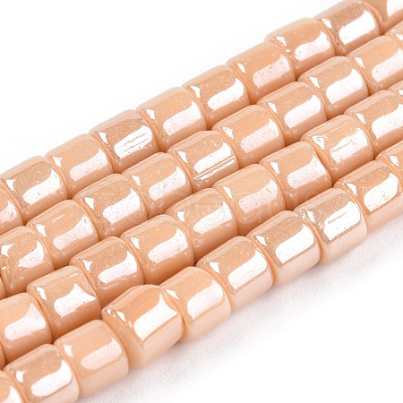 Opaque Glass Bead Strands GLAA-N047-09-D02-1